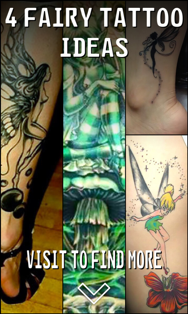 4 Fairy Tattoo Ideas