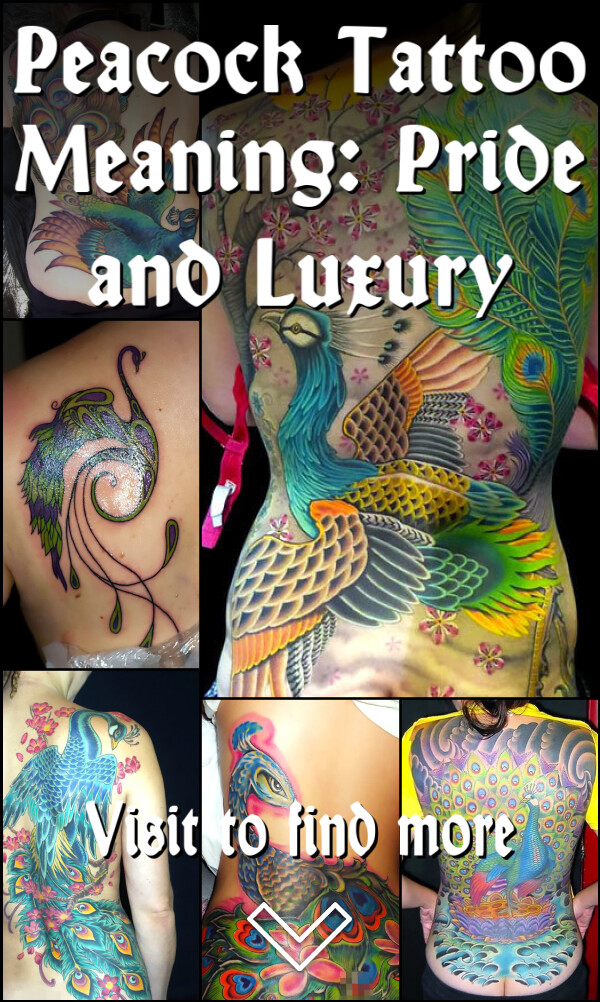 Peacock Tattoo Meaning: Pride and Luxury