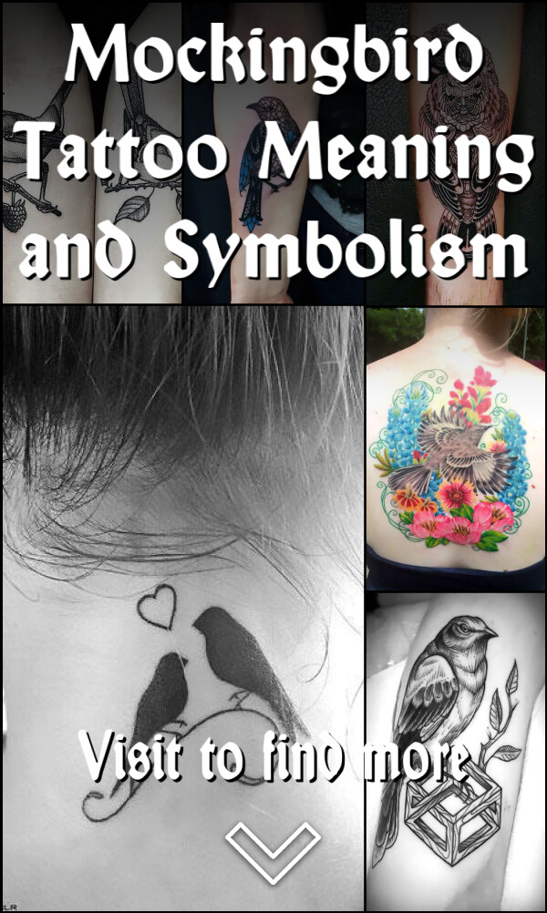 Mockingbird Tattoo Meaning and Symbolism