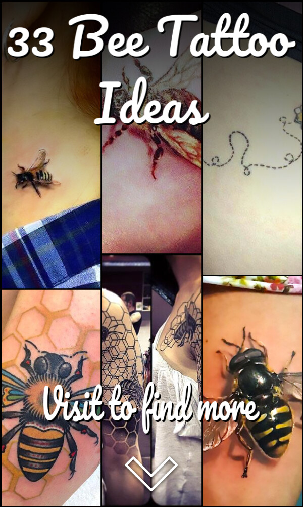 33 Bee Tattoo Ideas