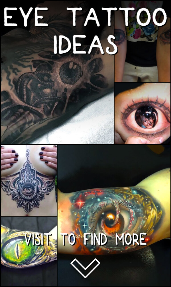 38 Eye Tattoo Ideas