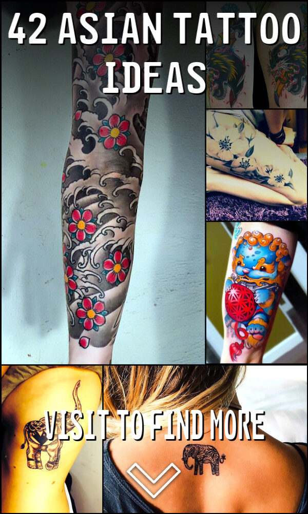 42 Asian Tattoo Ideas