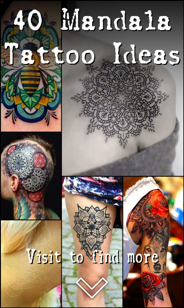 40 Mandala Tattoo Ideas