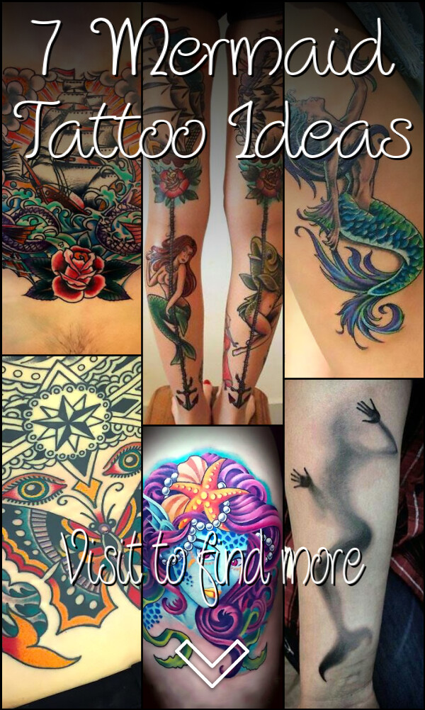 7 Mermaid Tattoo Ideas