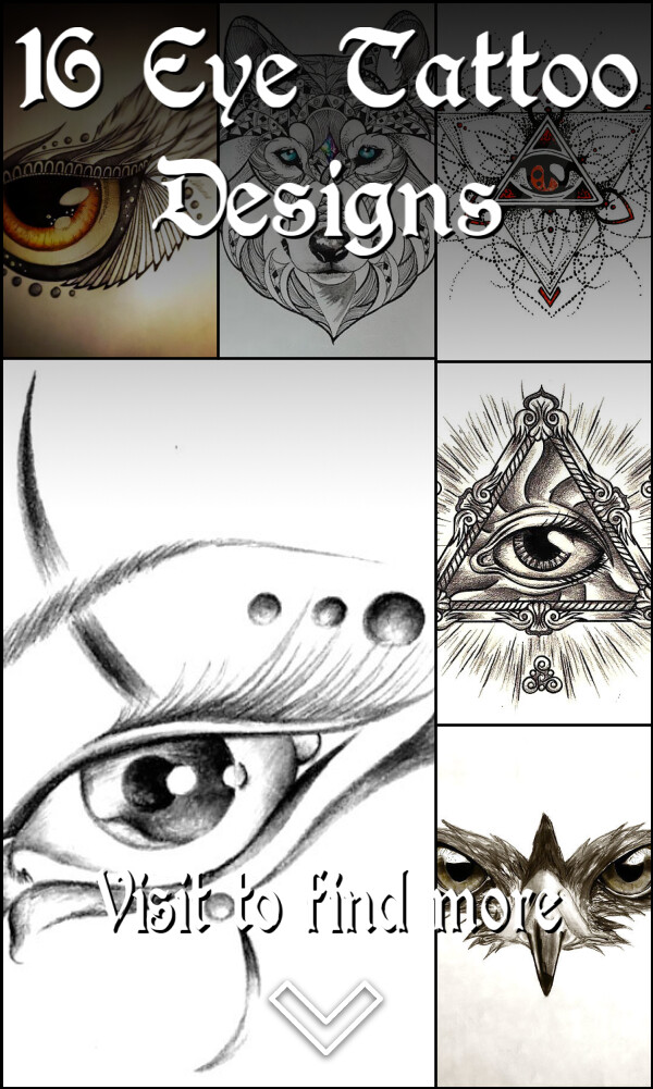 16 Eye Tattoo Designs