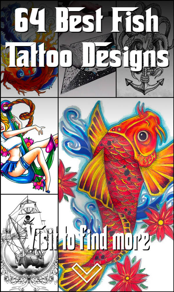 64 Best Fish Tattoo Designs