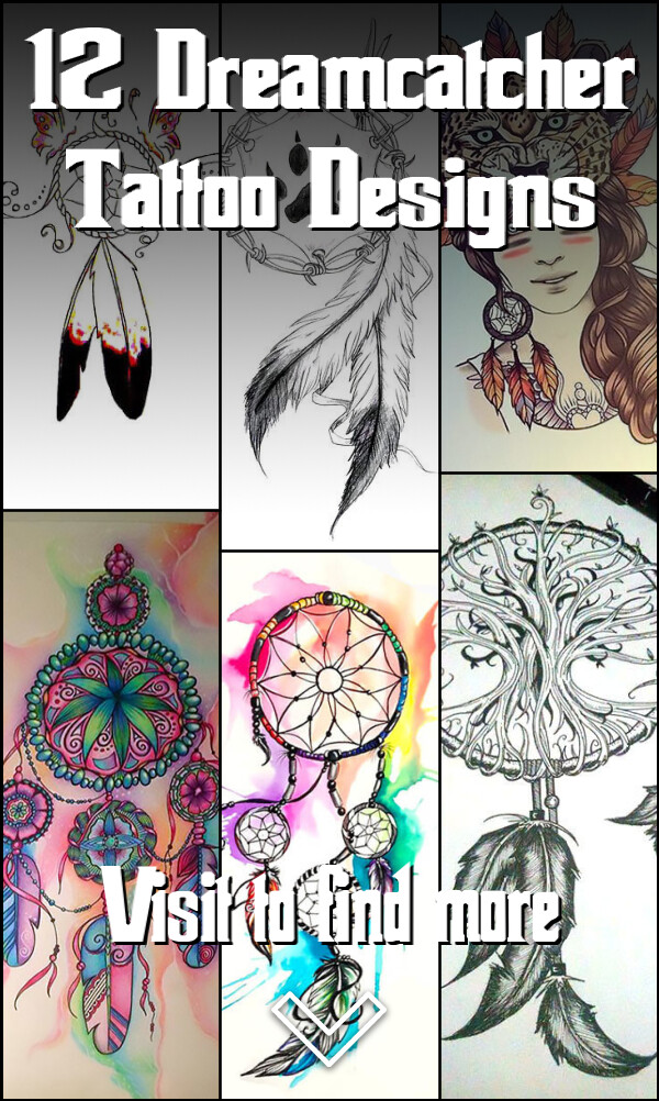 12 Dreamcatcher Tattoo Designs