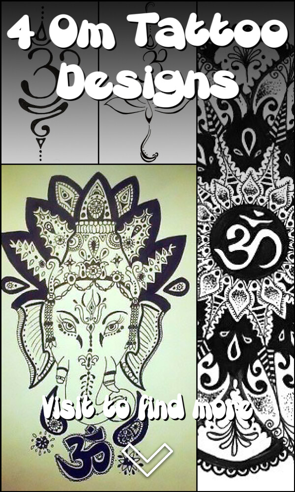 4 Om Tattoo Designs