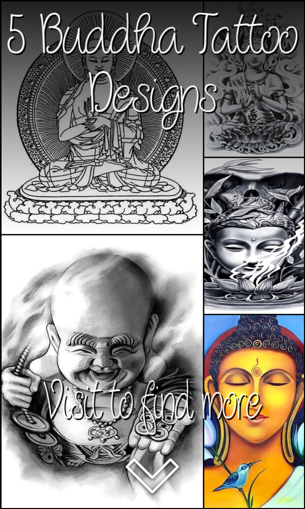 5 Buddha Tattoo Designs