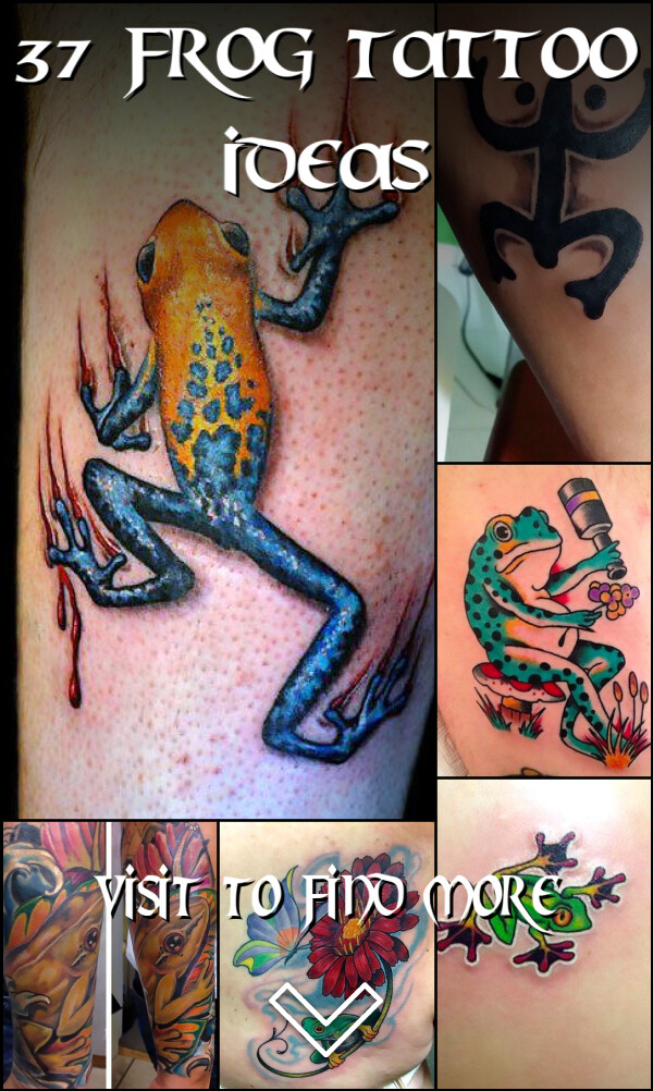 37 Frog Tattoo Ideas