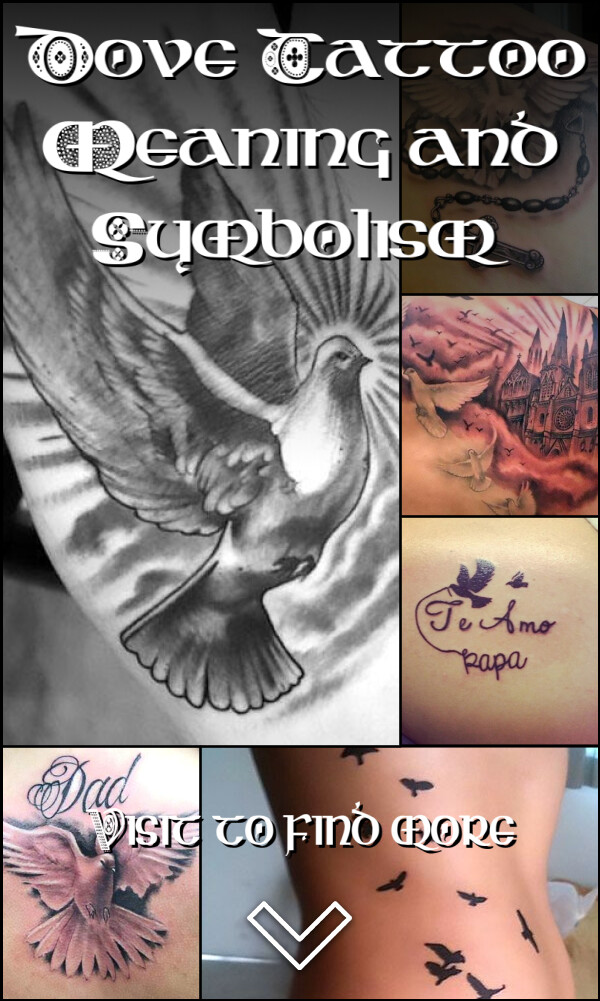 Dove Tattoo Meaning and Symbolism