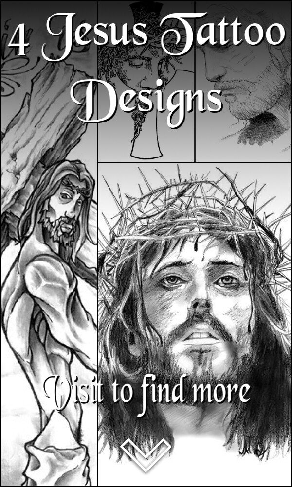 4 Jesus Tattoo Designs