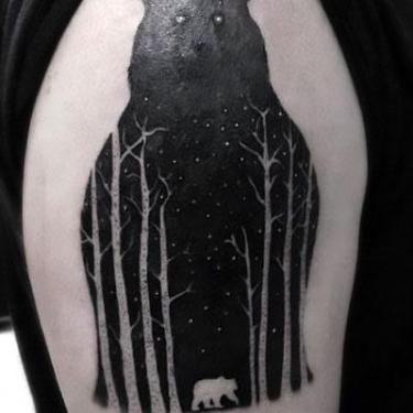 Black Bear Tattoo