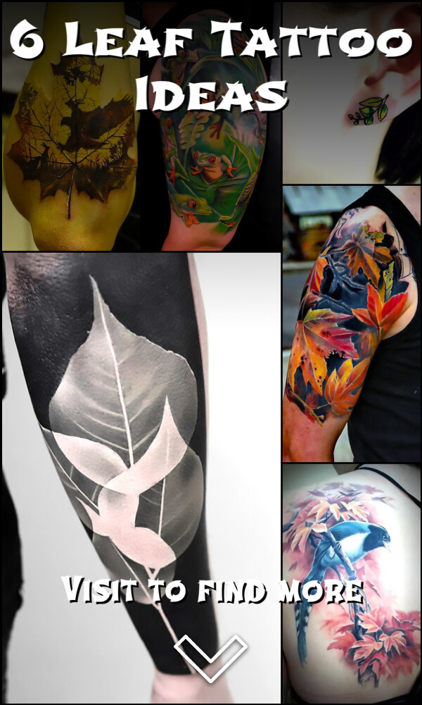 6 Leaf Tattoo Ideas