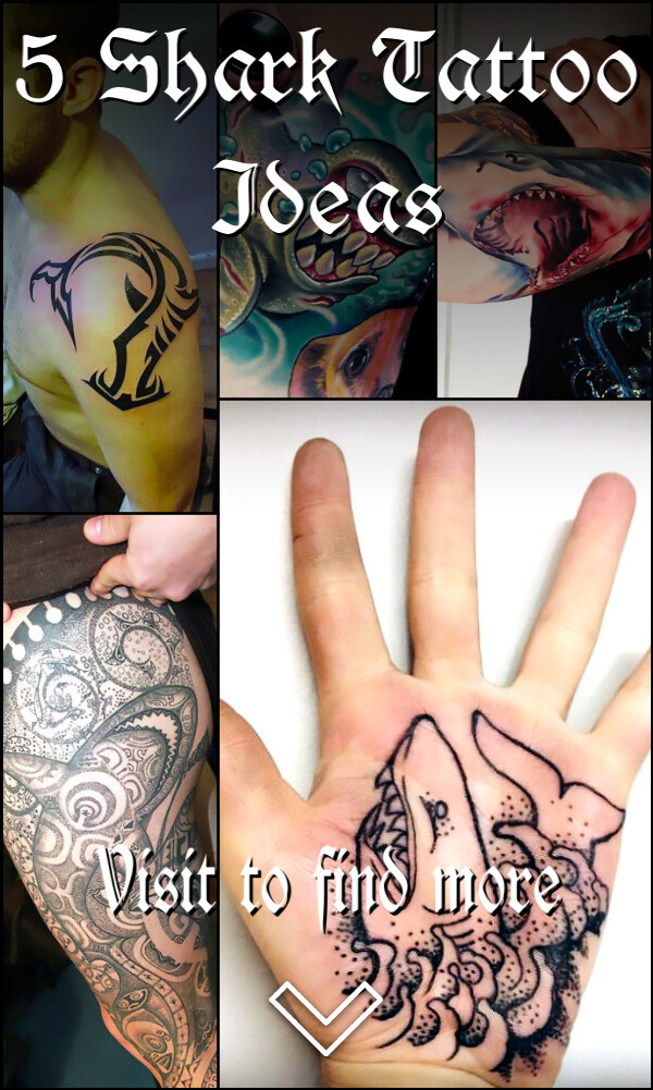 5 Shark Tattoo Ideas