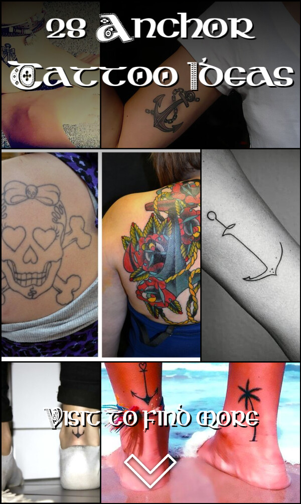 28 Anchor Tattoo Ideas