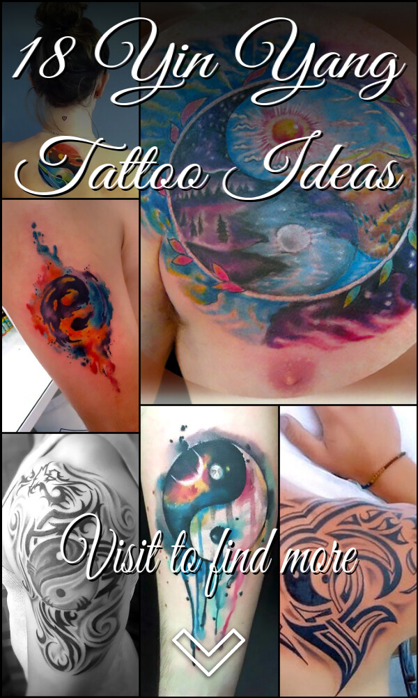18 Yin Yang Tattoo Ideas