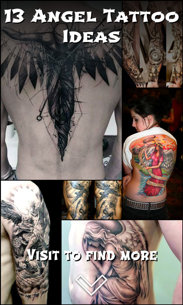 13 Angel Tattoo Ideas