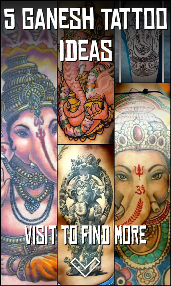 5 Ganesh Tattoo Ideas