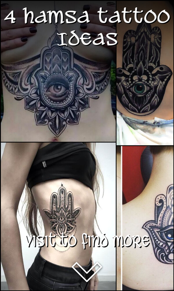 4 Hamsa Tattoo Ideas