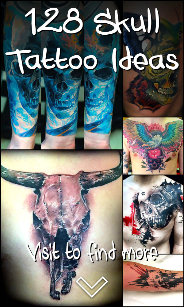 128 Skull Tattoo Ideas