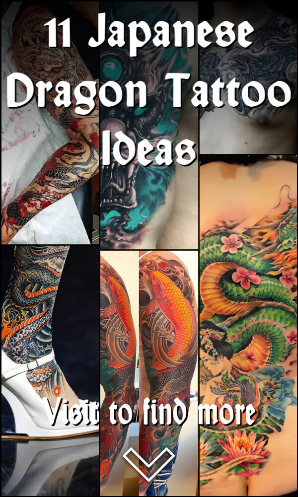 11 Japanese Dragon Tattoo Ideas