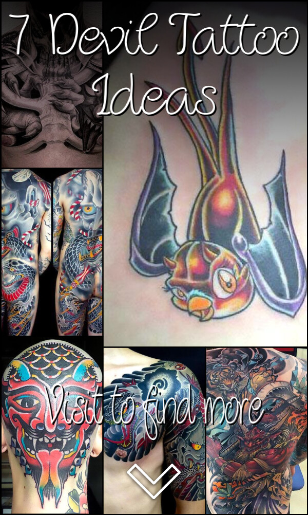 7 Devil Tattoo Ideas