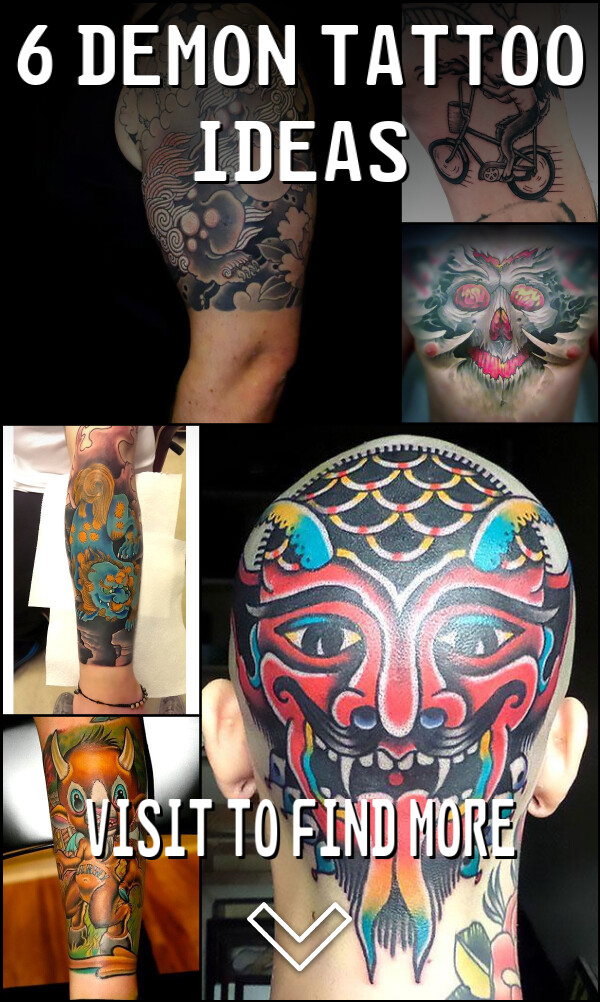6 Demon Tattoo Ideas