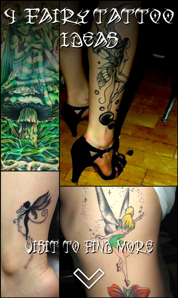 4 Fairy Tattoo Ideas