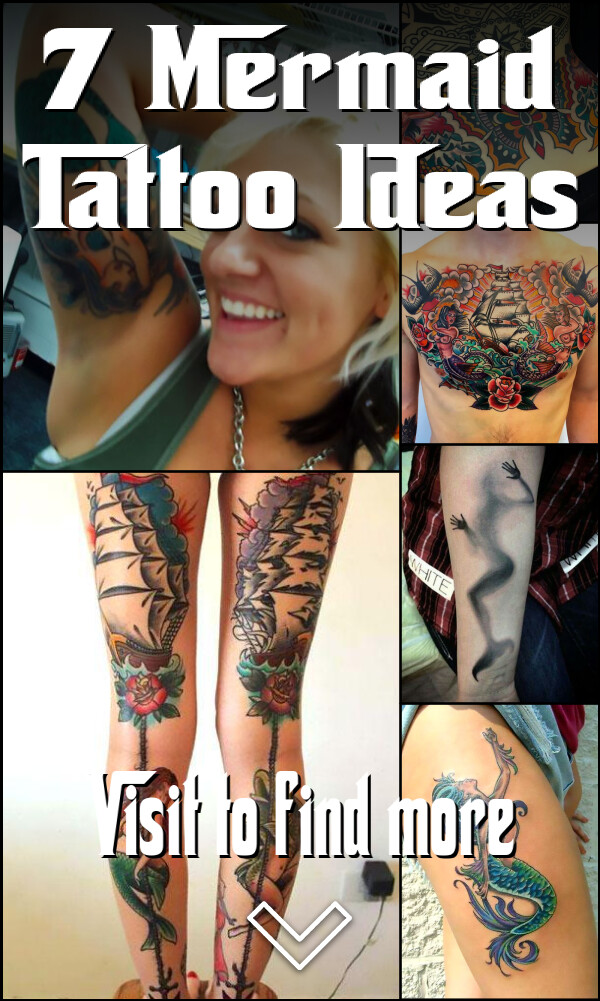 7 Mermaid Tattoo Ideas