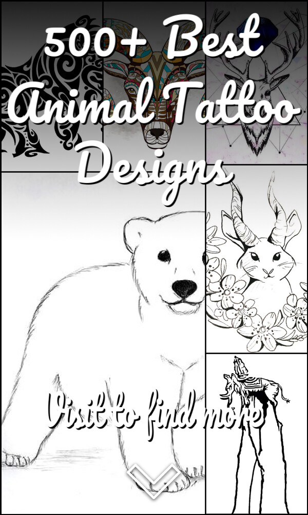 500+ Best Animal Tattoo Designs