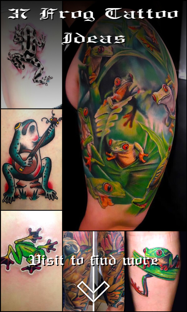 37 Frog Tattoo Ideas