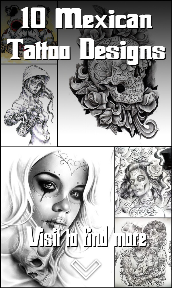 10 Mexican Tattoo Designs