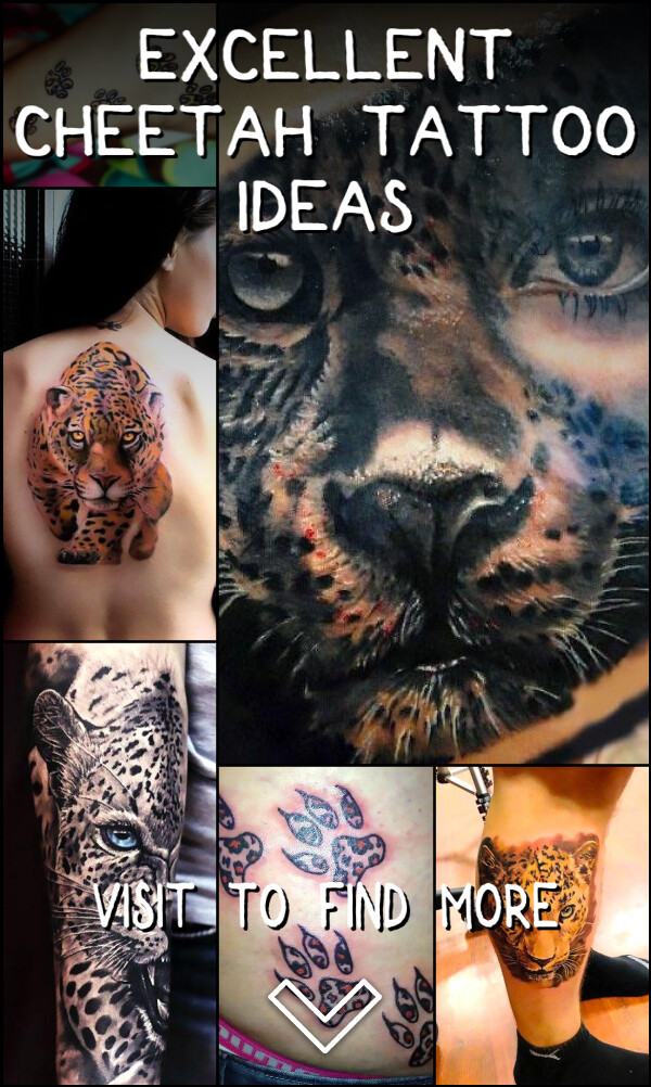 22 Excellent Cheetah Tattoo Ideas