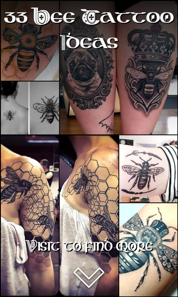 33 Bee Tattoo Ideas