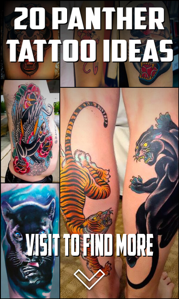 20 Panther Tattoo Ideas