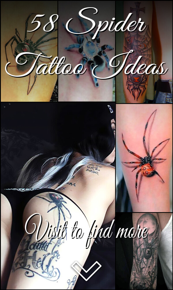 58 Spider Tattoo Ideas