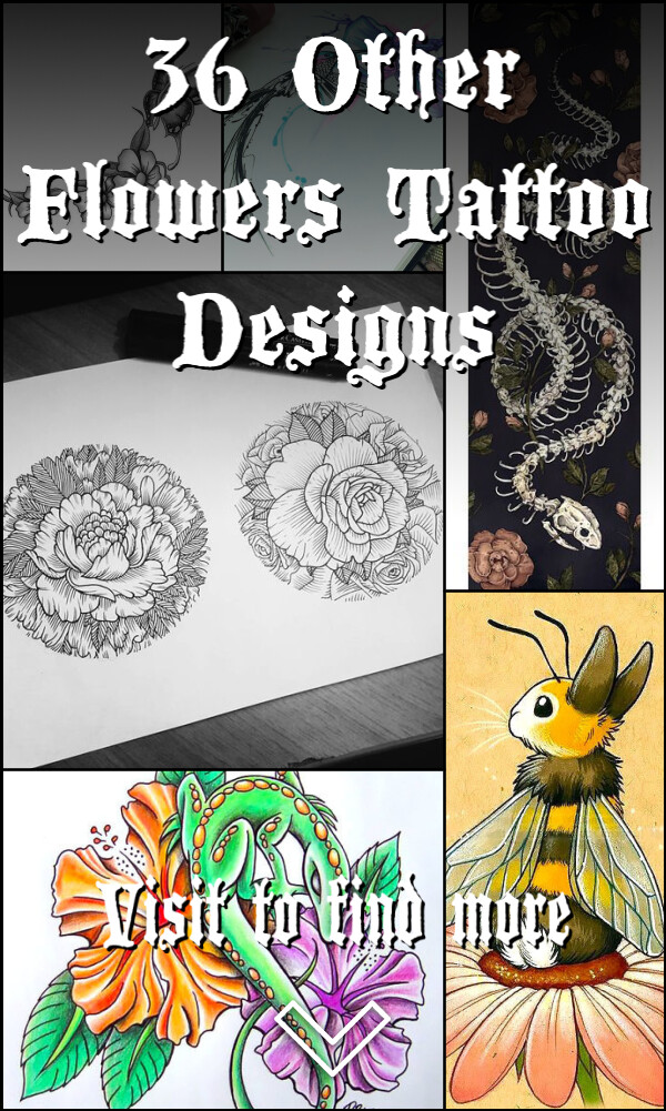 36 Other Flowers Tattoo Designs