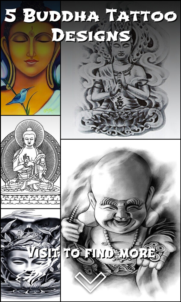 5 Buddha Tattoo Designs