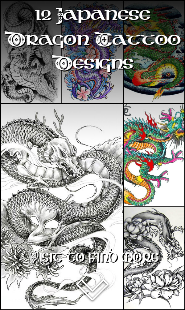 12 Japanese Dragon Tattoo Designs