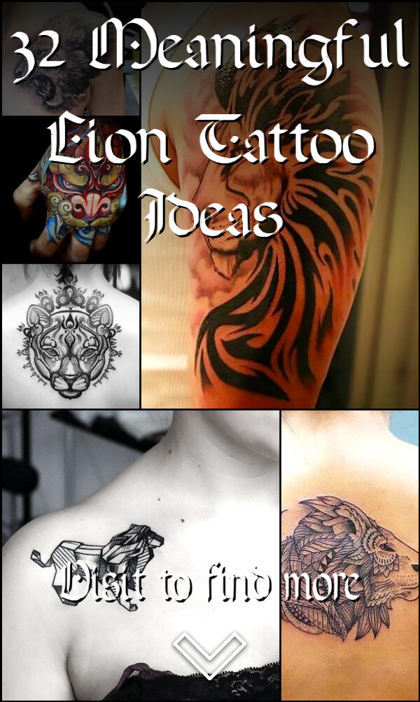 32 Meaningful Lion Tattoo Ideas