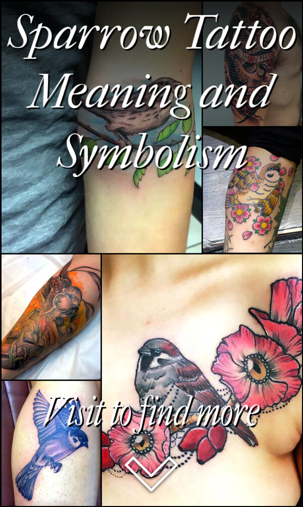 Sparrow Tattoo Meaning and Symbolism