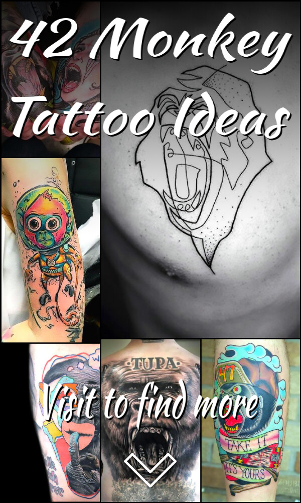 42 Monkey Tattoo Ideas