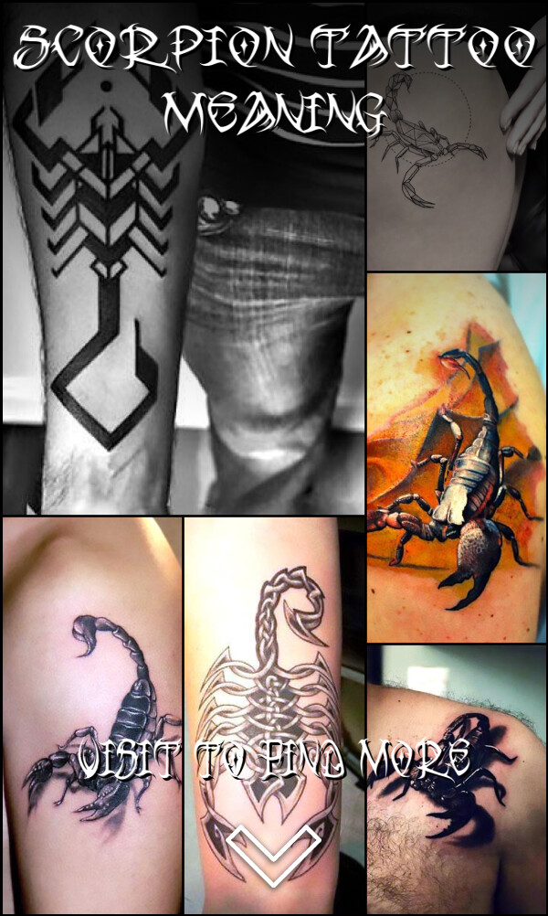 Scorpion Tattoo Meaning