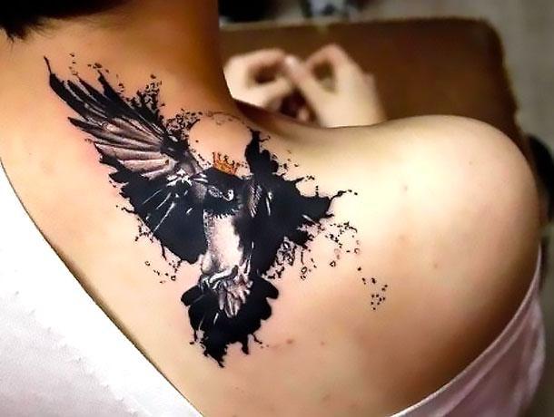 Blackbird King for Women Tattoo Idea