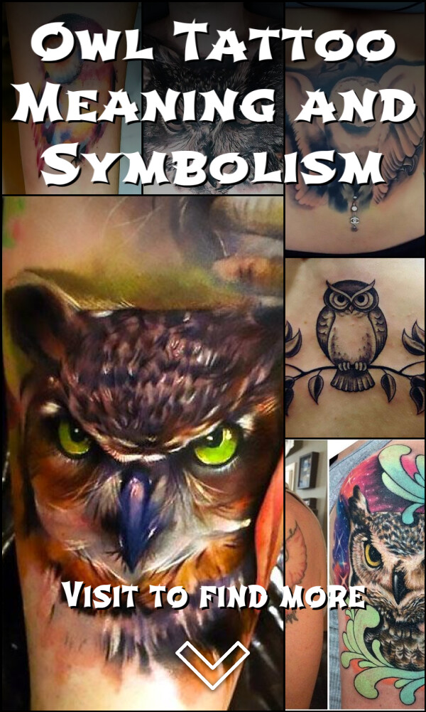 Owl Tattoo Meaning and Symbolism