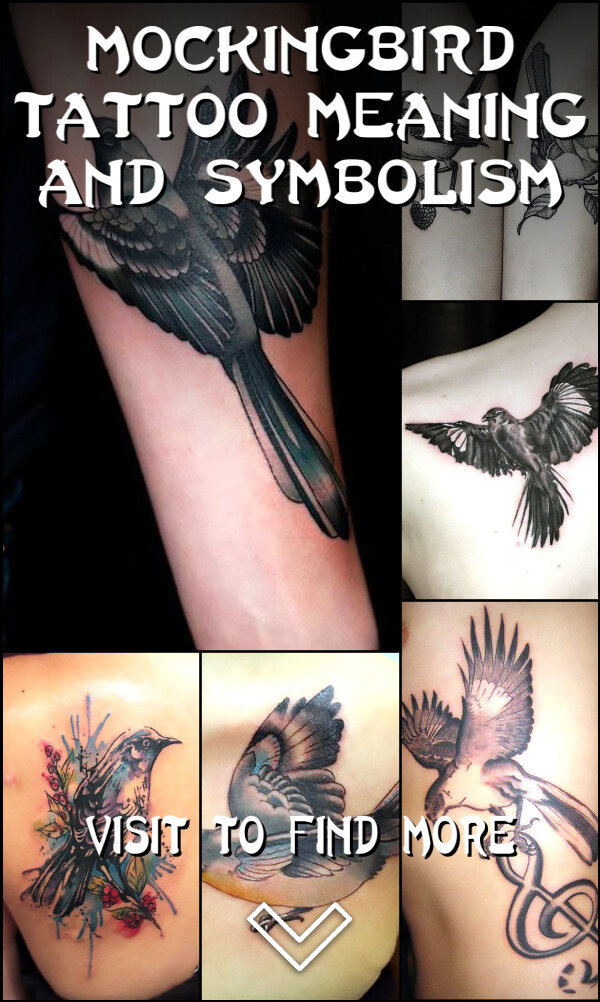 Mockingbird Tattoo Meaning and Symbolism