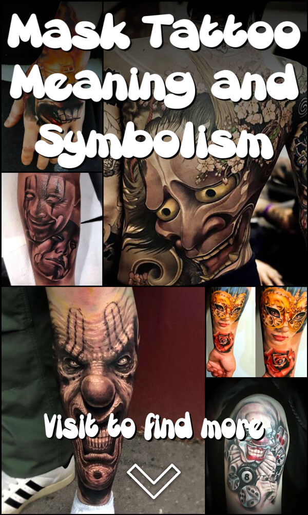Mask Tattoo Meaning and Symbolism