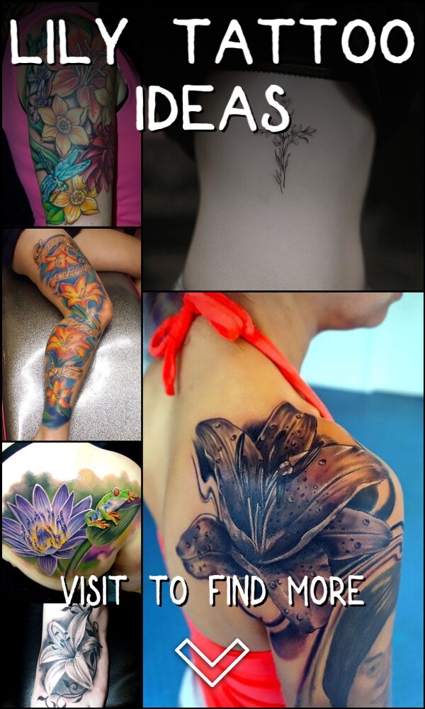 7 Lily Tattoo Ideas