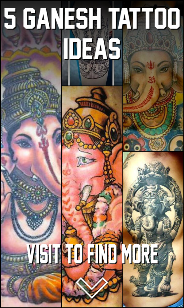 5 Ganesh Tattoo Ideas
